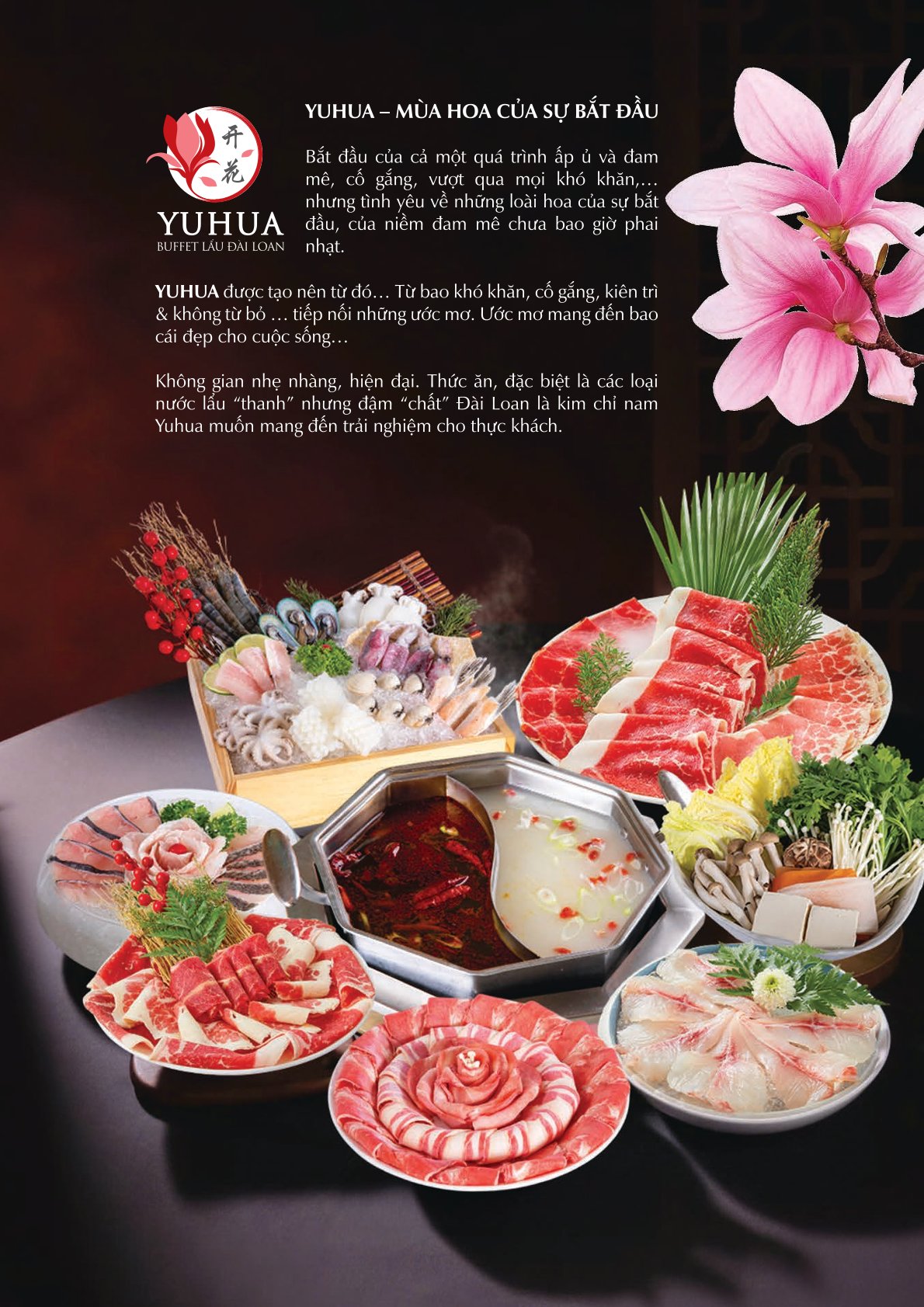 Menu Yuhua - Taiwanese Hotpot Paradise - Lê Văn Sỹ 1