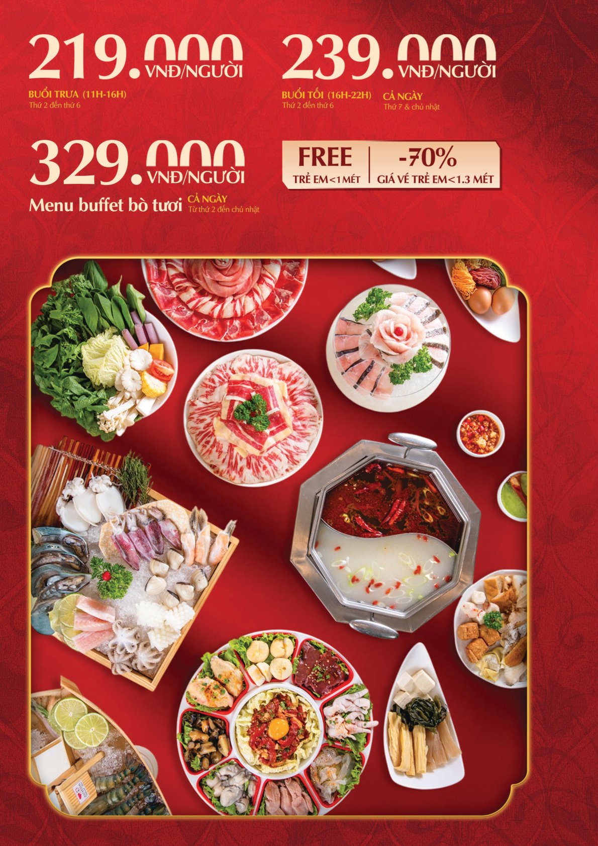 Menu Yuhua - Taiwanese Hotpot Paradise - Lê Văn Sỹ 2