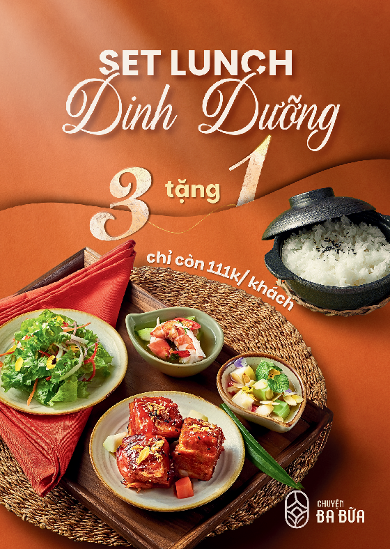 Menu Chuyện Ba Bữa - Saigonese Cuisine House - Nguyễn Đình Chiểu 1