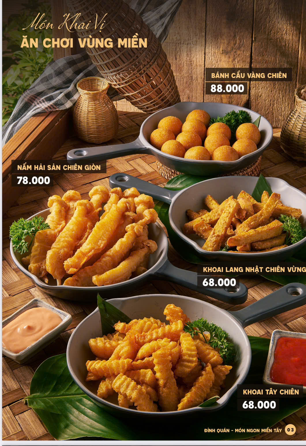 Menu Đỉnh Quán - Văn Cao 3