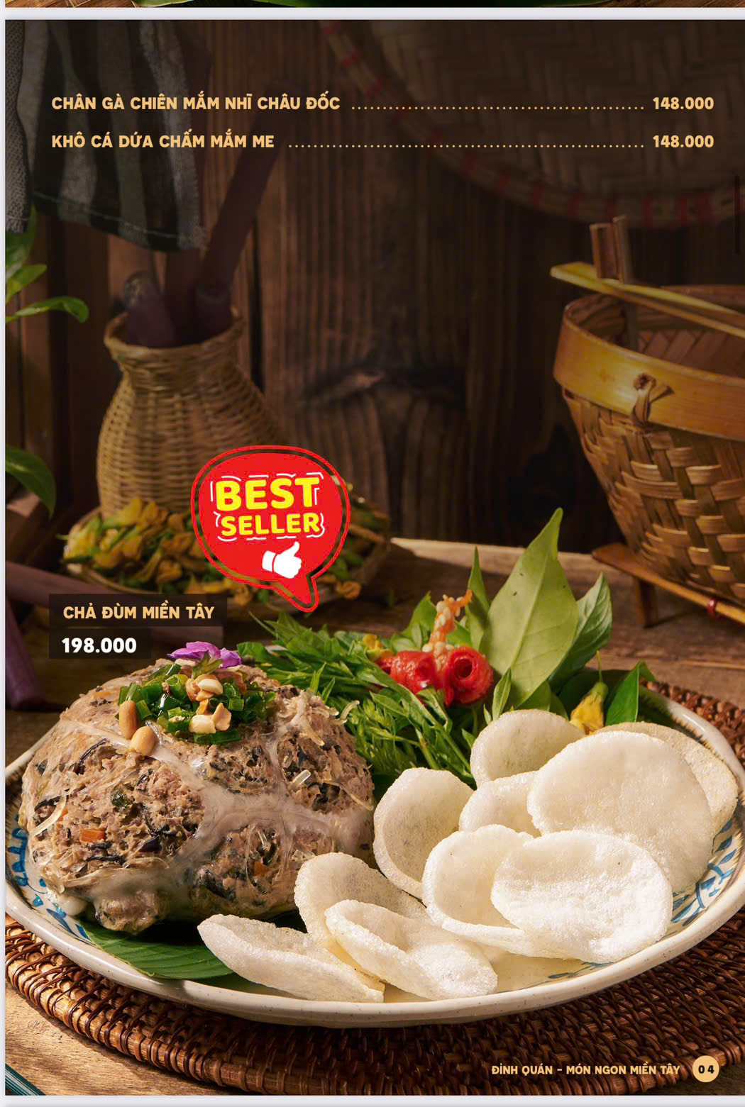 Menu Đỉnh Quán - Văn Cao 4