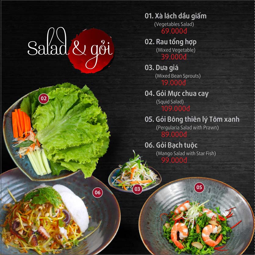 Menu An Vietnamese BBQ & Hotpot - Phan Liêm 2