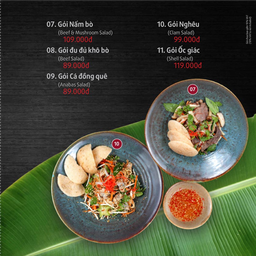 Menu An Vietnamese BBQ & Hotpot - Phan Liêm 3