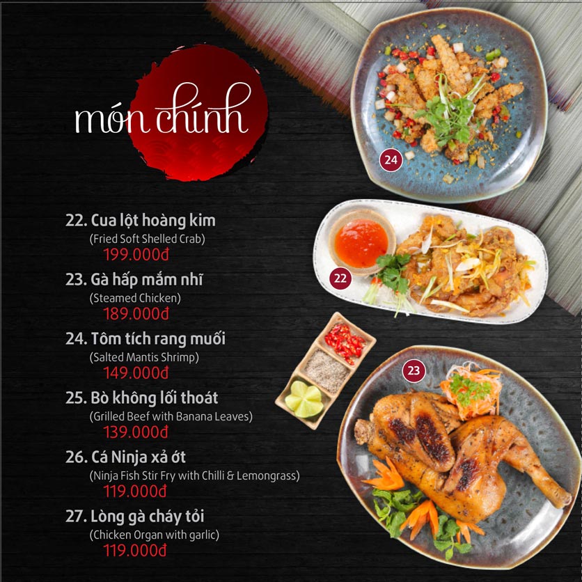 Menu An Vietnamese BBQ & Hotpot - Phan Liêm 6