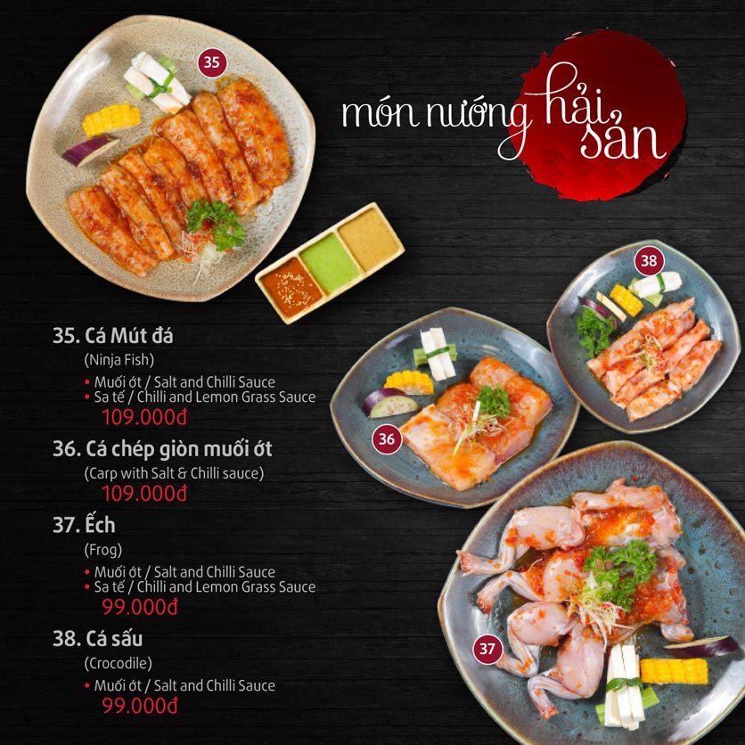 Menu An Vietnamese BBQ & Hotpot - Phan Liêm 8