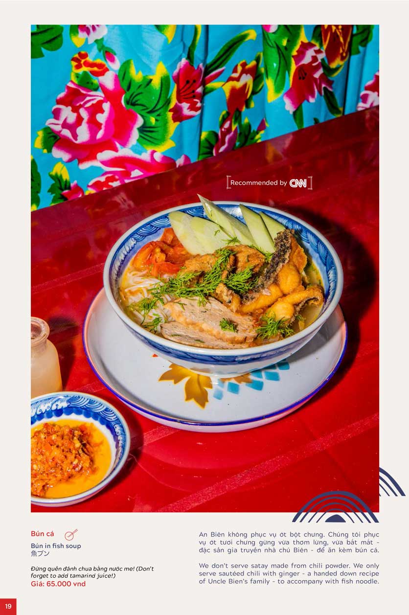 Menu An Biên Eatery - Trần Thái Tông 12 