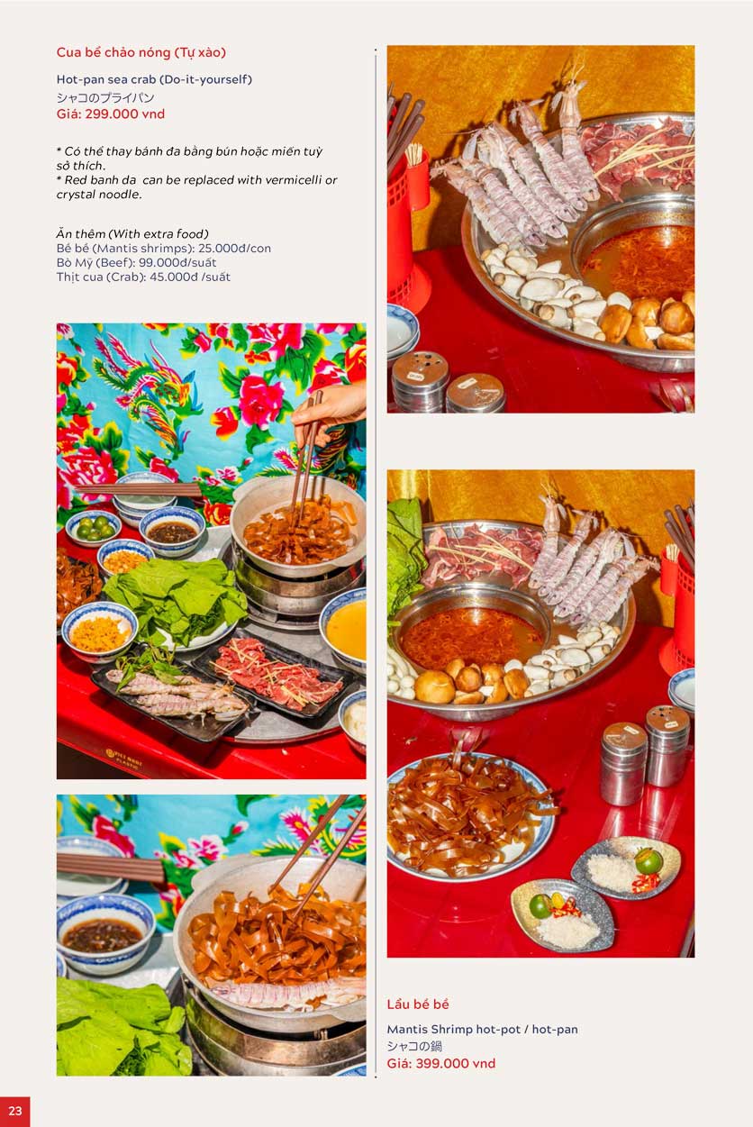 Menu An Biên Eatery - Trần Thái Tông 15 