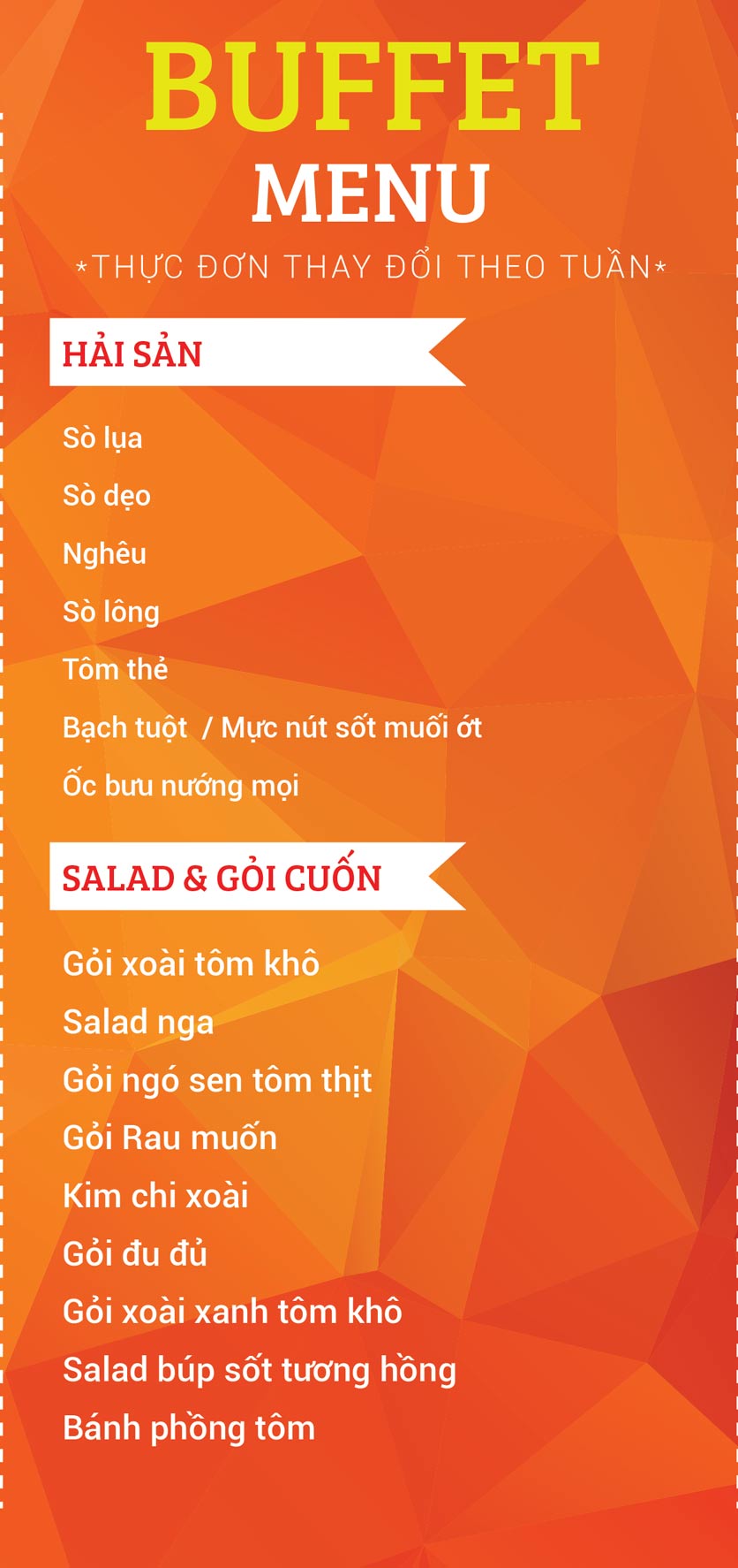 Menu Big Red BBQ - Ung Văn Khiêm 2