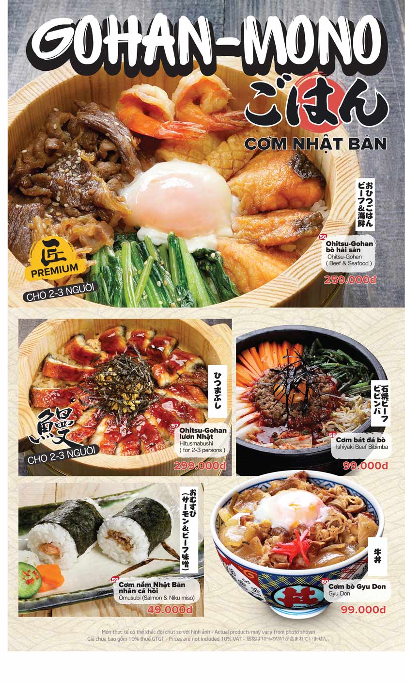 Menu Daruma - Duy Tân 9