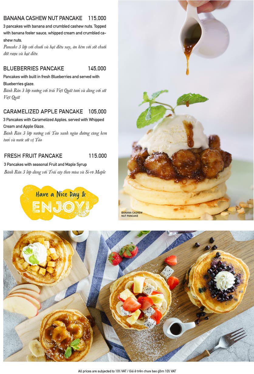 Menu The Diner V - Nguyễn Đình Chiểu 7