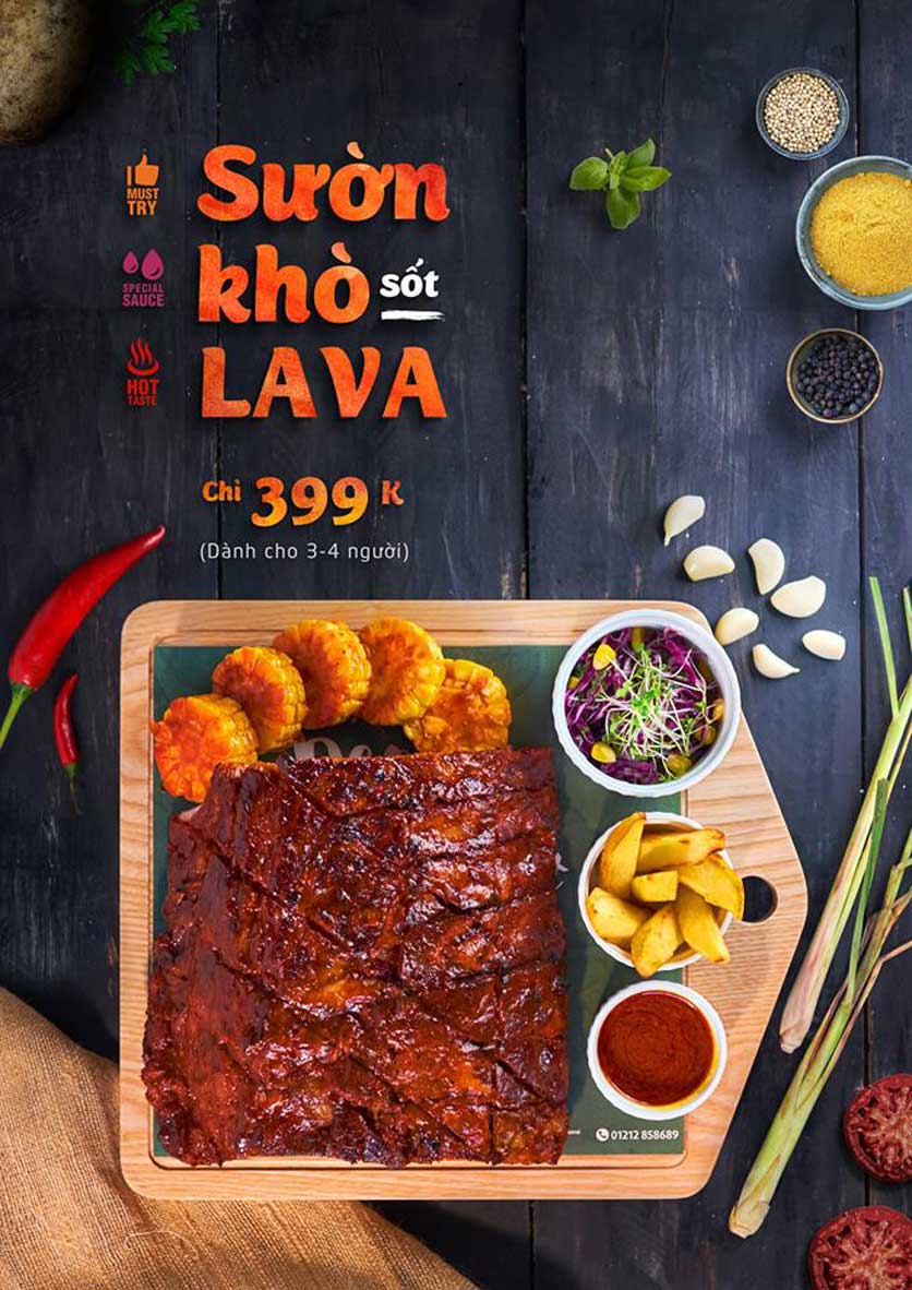 Menu Food House – Lê Lợi 1