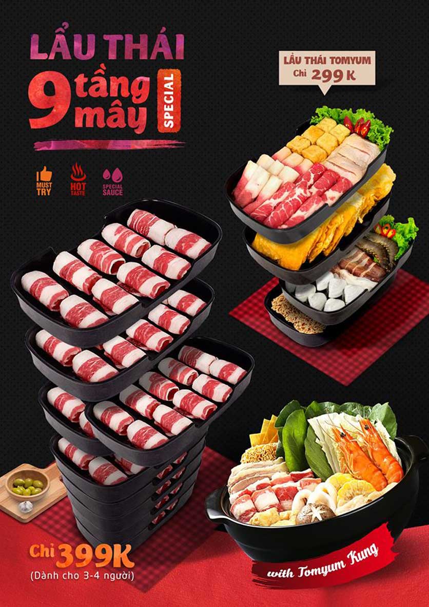 Menu Food House – Lê Lợi 2