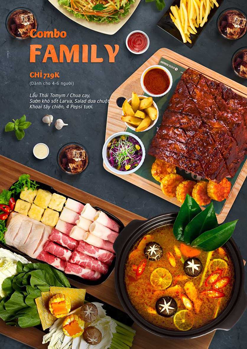 Menu Food House – Lê Lợi 5