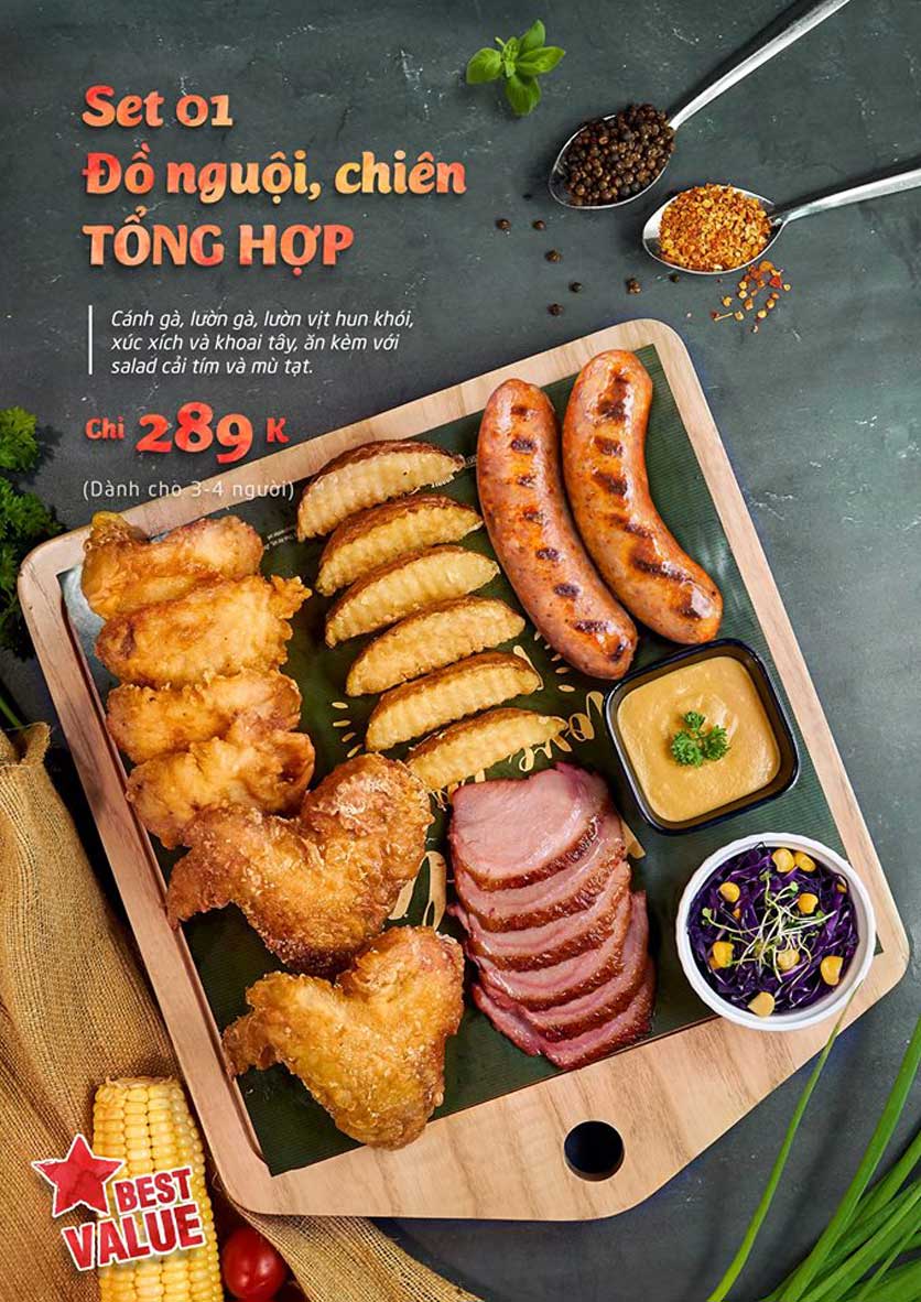 Menu Food House – Lê Lợi 7