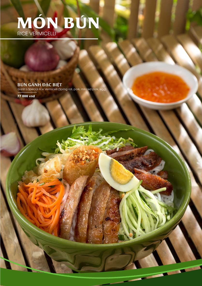 Menu Gánh - Đặc sản Nha Trang - Hai Bà Trưng 11 