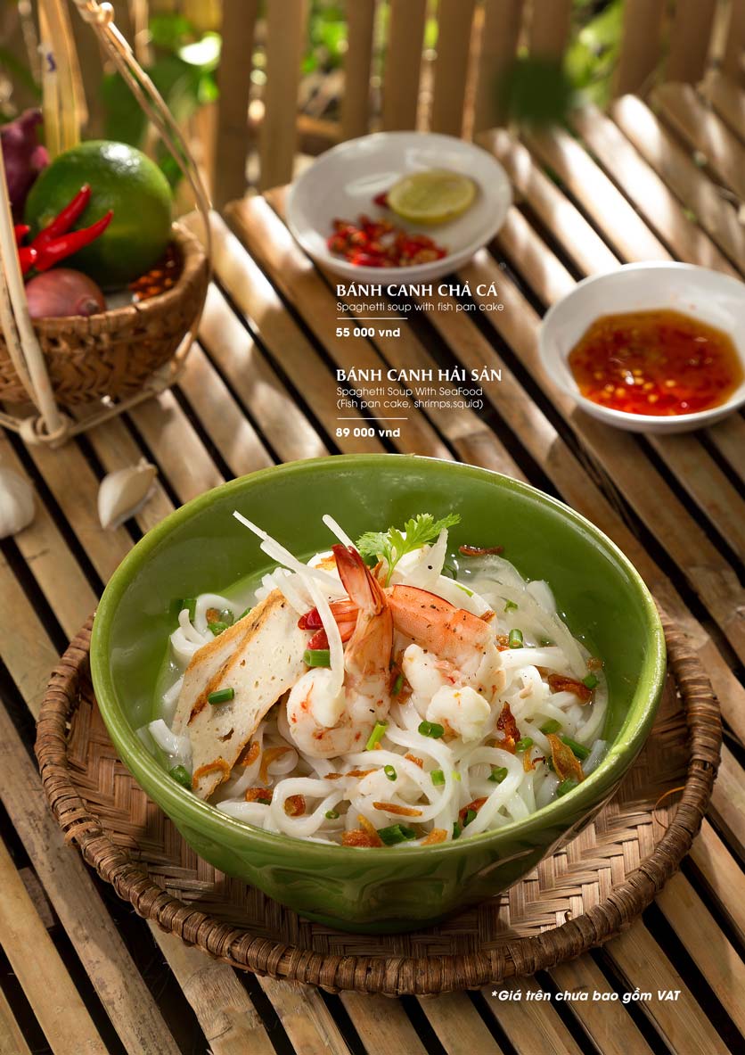 Menu Gánh - Đặc sản Nha Trang - Hai Bà Trưng 14 
