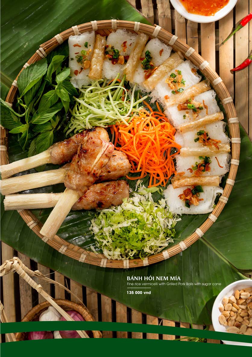 Menu Gánh - Đặc sản Nha Trang - Hai Bà Trưng 17 