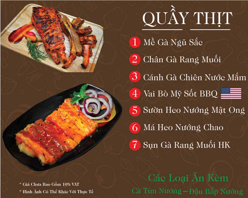 Menu Hải Sản Hoàng Quyên – Tân Đông Hiệp 1