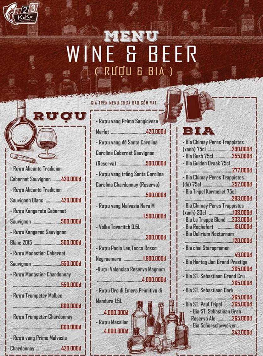 Menu Hải sản 123 – KuKu.vn – Nguyễn Thị Minh Khai 4