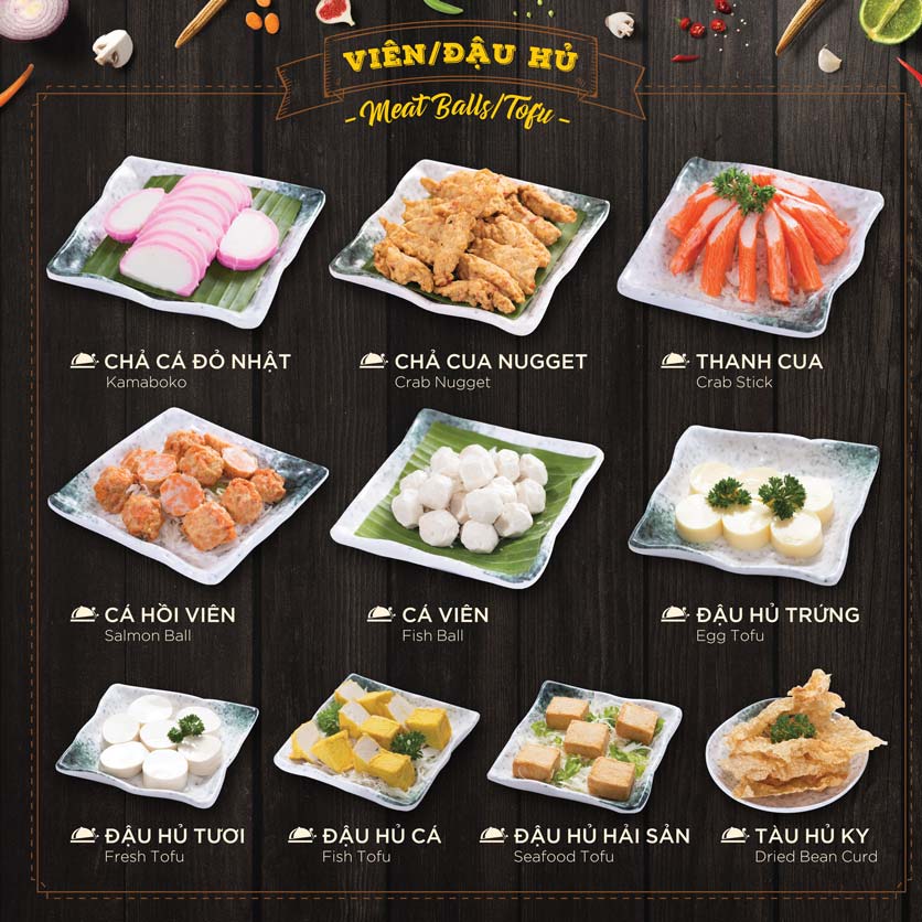 Menu Hoàng Yến Hotpot - Cao Thắng Mall 11 