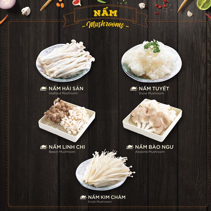 Menu Hoàng Yến Hotpot - Cao Thắng Mall 18 