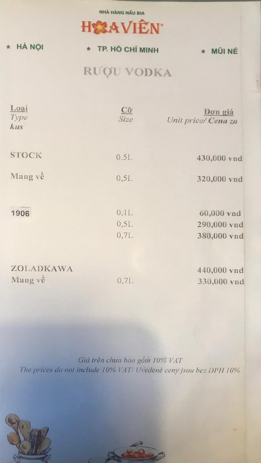 GIẢM 10% Menu thức ăn & Bia tươi-20