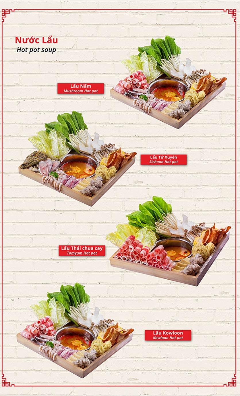 Menu Kowloon - Vincom Bà Triệu 7
