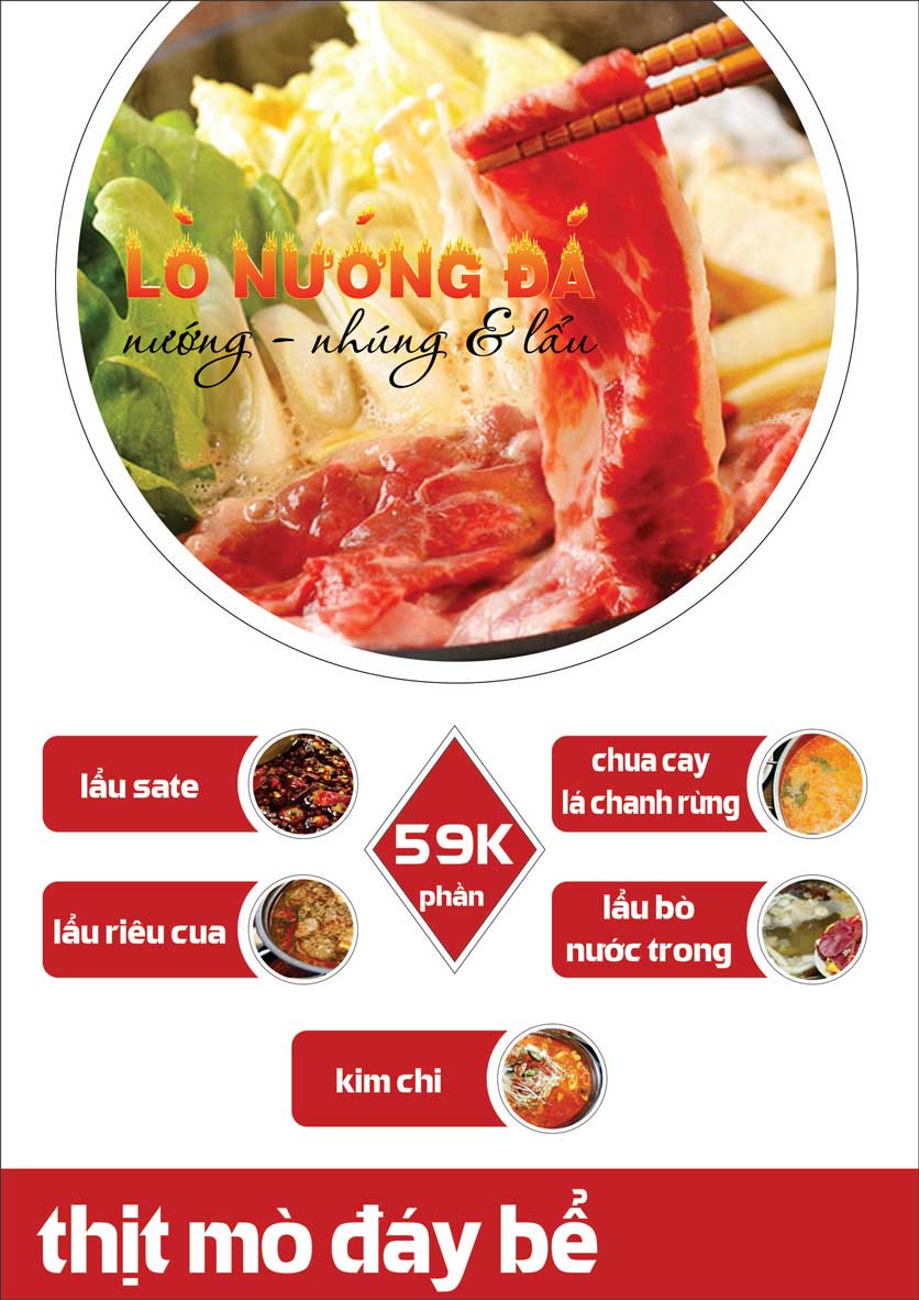 Menu Lò Nướng Đá – Phan Văn Trị 3