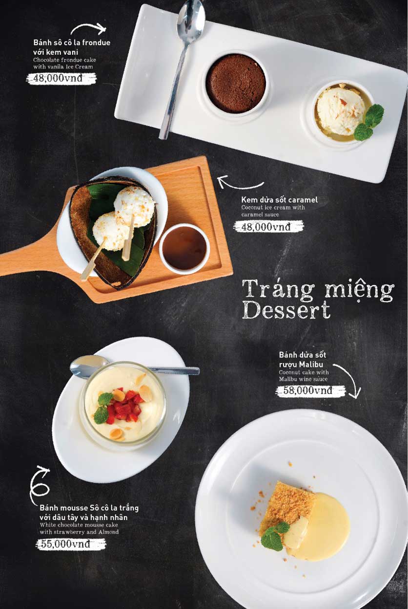 Menu Moo Moo Steak - Times City 13 