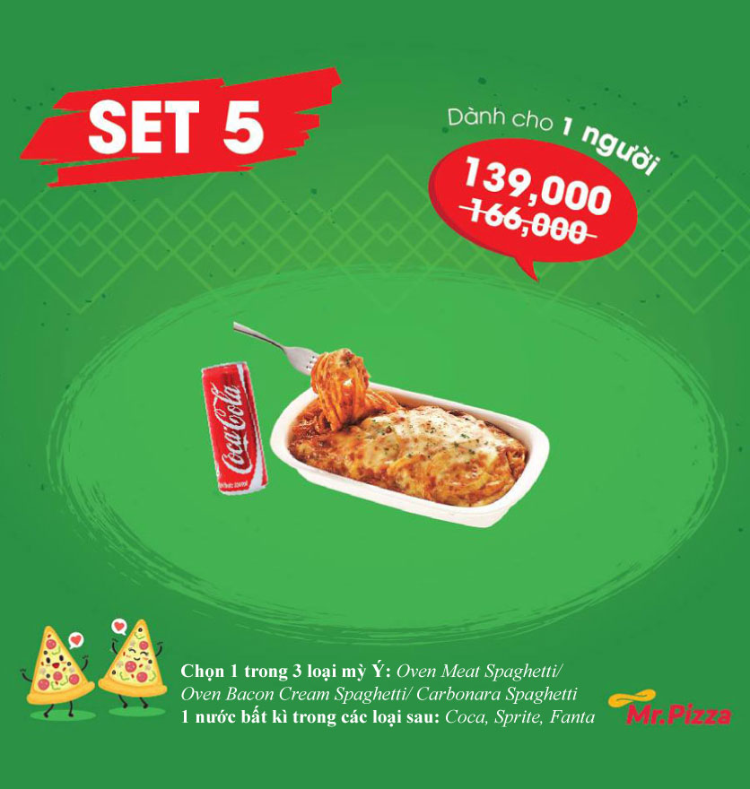 Menu Mr Pizza – Thái Phiên 5