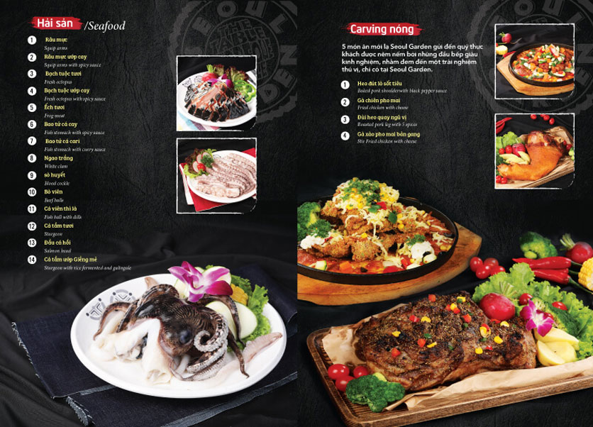 Seoul Garden Bà Triệu Buffet nướng lẩu Hàn Quốc