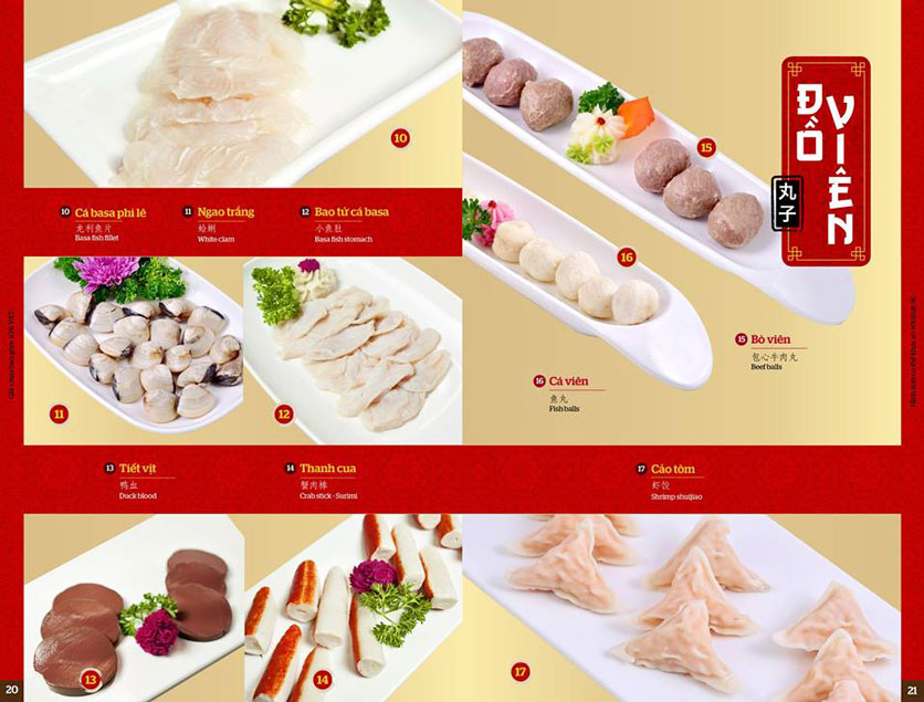 Menu Taiji Hotpot - Hàng Bông 5