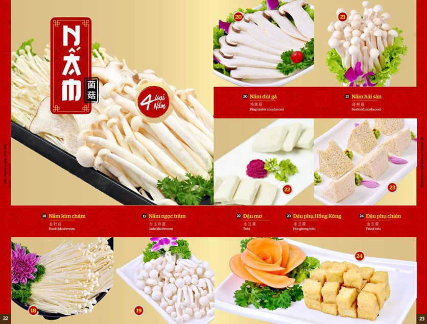 Menu Taiji Hotpot - Hàng Bông 6