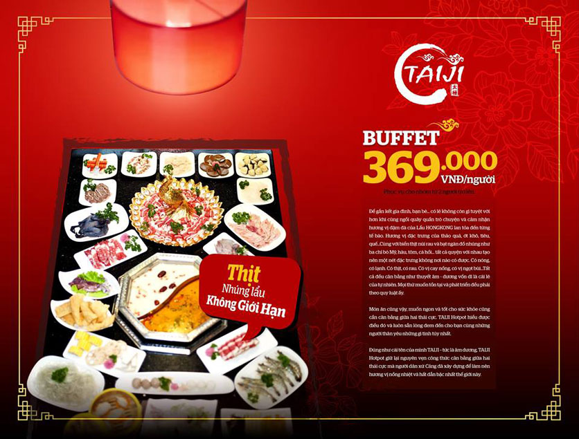 Menu Taiji Hotpot - Hàng Bông 9