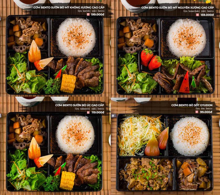Menu Tomita Bento – Ciputra Hà Nội 32 