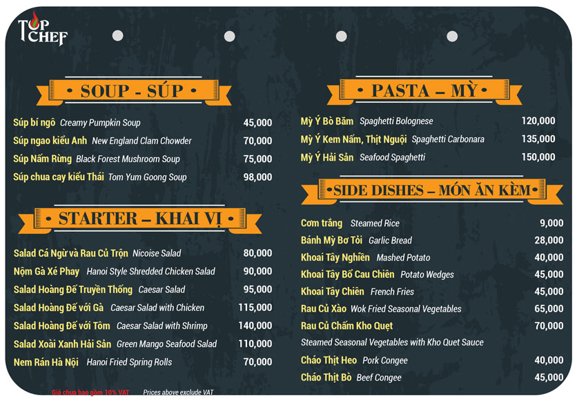 Menu Top Chef – Golden Westlake 3