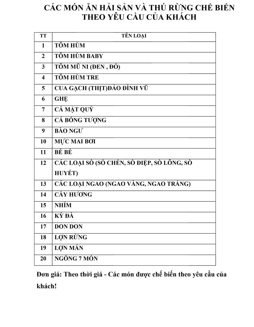 Menu Vạn Tuế - Thái Thịnh  11 