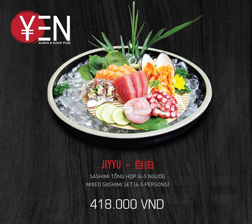 Menu Yen Sushi & Sake Pub – Lê Quý Đôn  19 