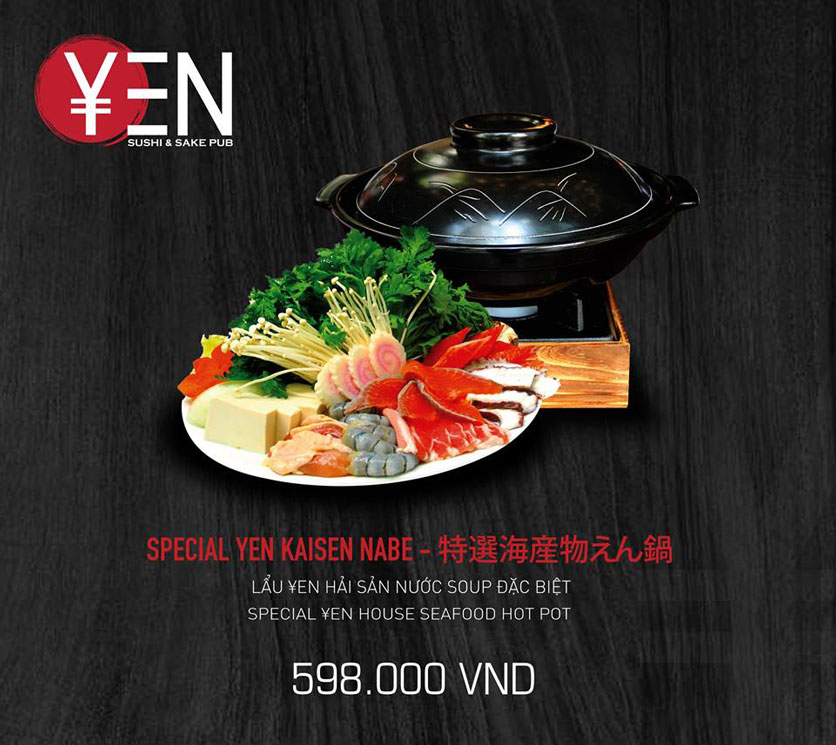 Menu Yen Sushi & Sake Pub – Lê Quý Đôn  21 