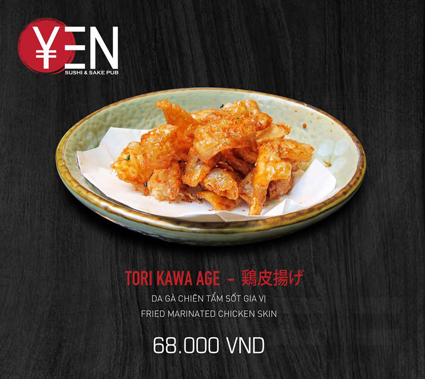 Menu Yen Sushi & Sake Pub – Lê Quý Đôn  26 