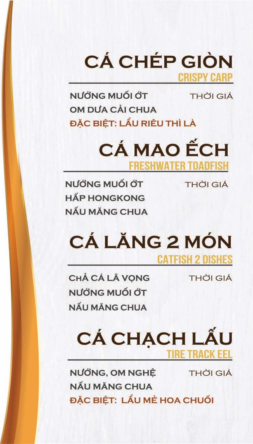 Menu Ẩm thực Thảo Điền - Quốc Hưng 6