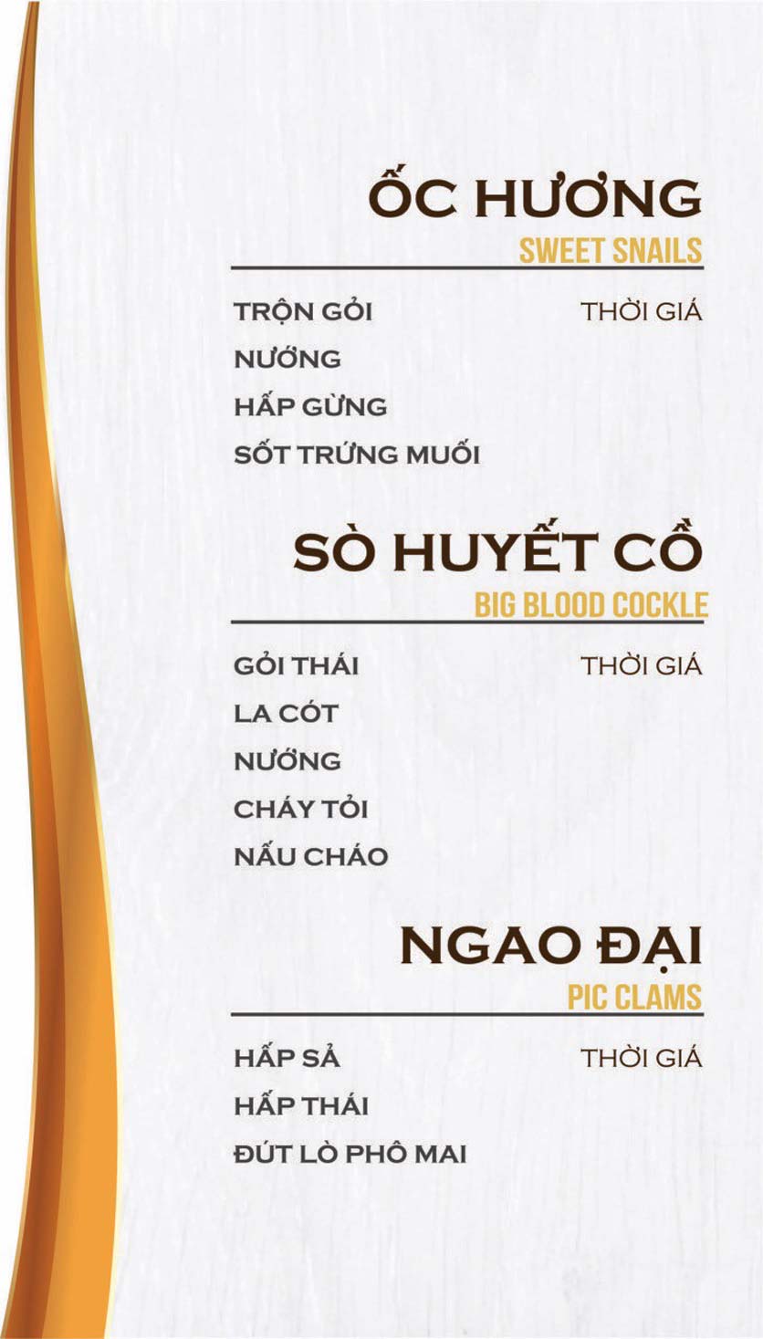 Menu Ẩm thực Thảo Điền - Quốc Hưng 8