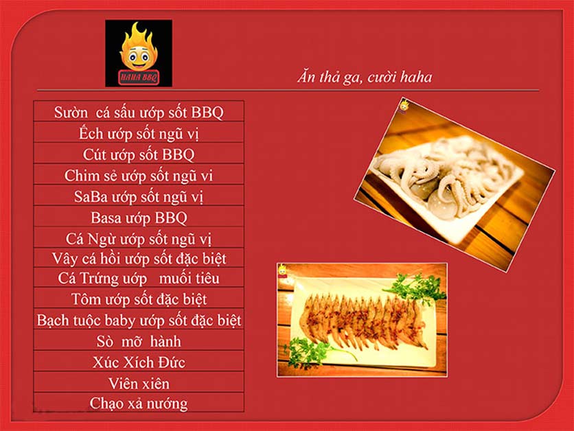 Menu Haha BBQ - Tây Thạnh 4