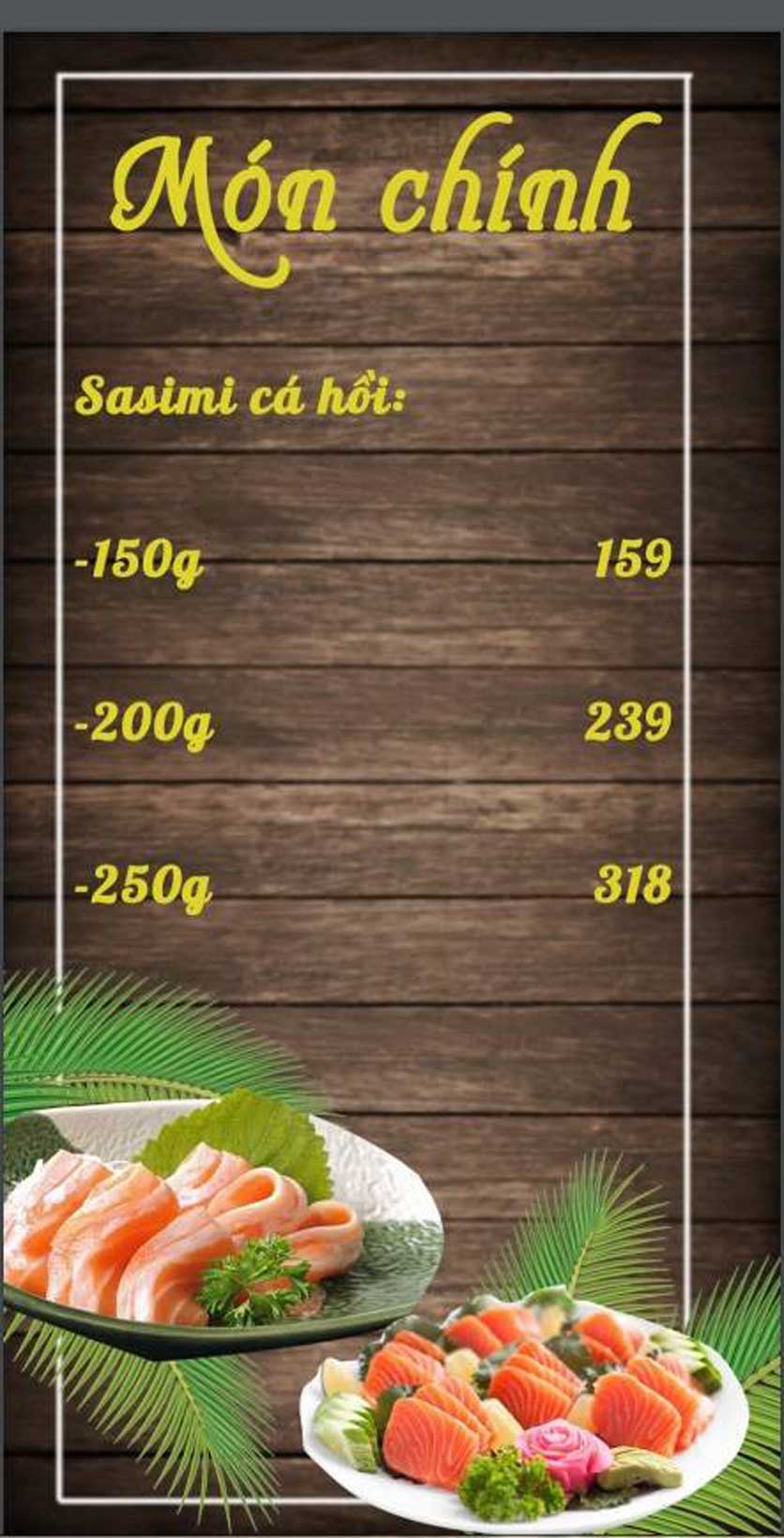Menu Mộc Châu Ngon – Trung Yên 3 5