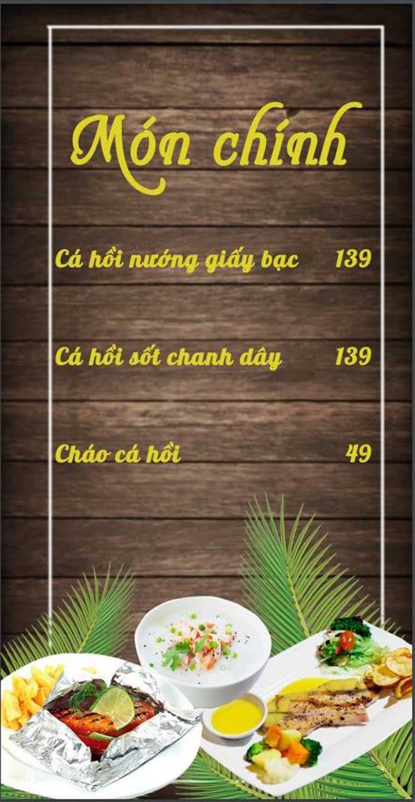 Menu Mộc Châu Ngon – Trung Yên 3 6