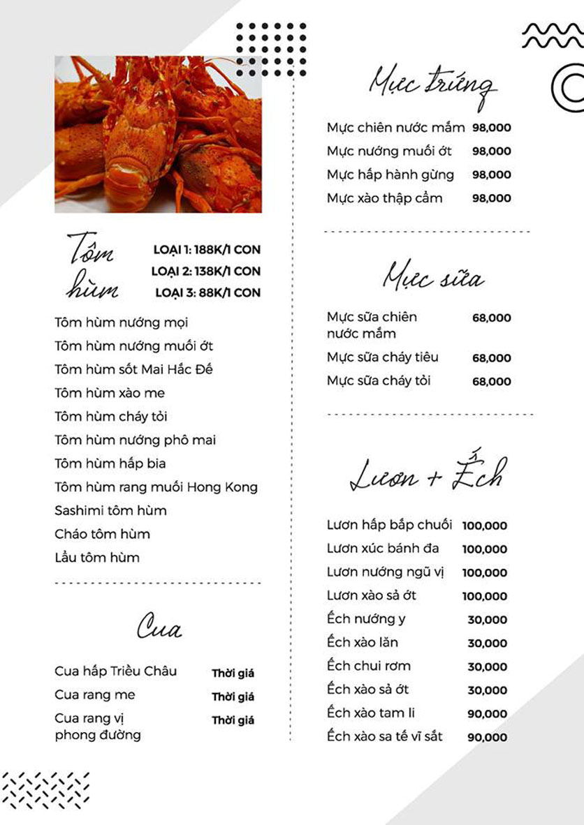 Menu Ốc Gì Đây - Nguyễn Duy Dương 5