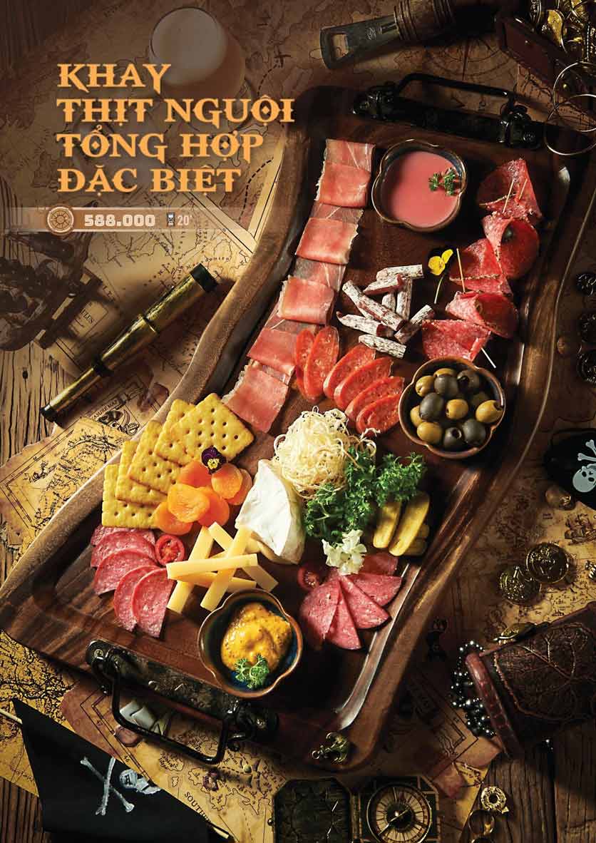Menu Bia Sành Điệu - Hạ Long 8