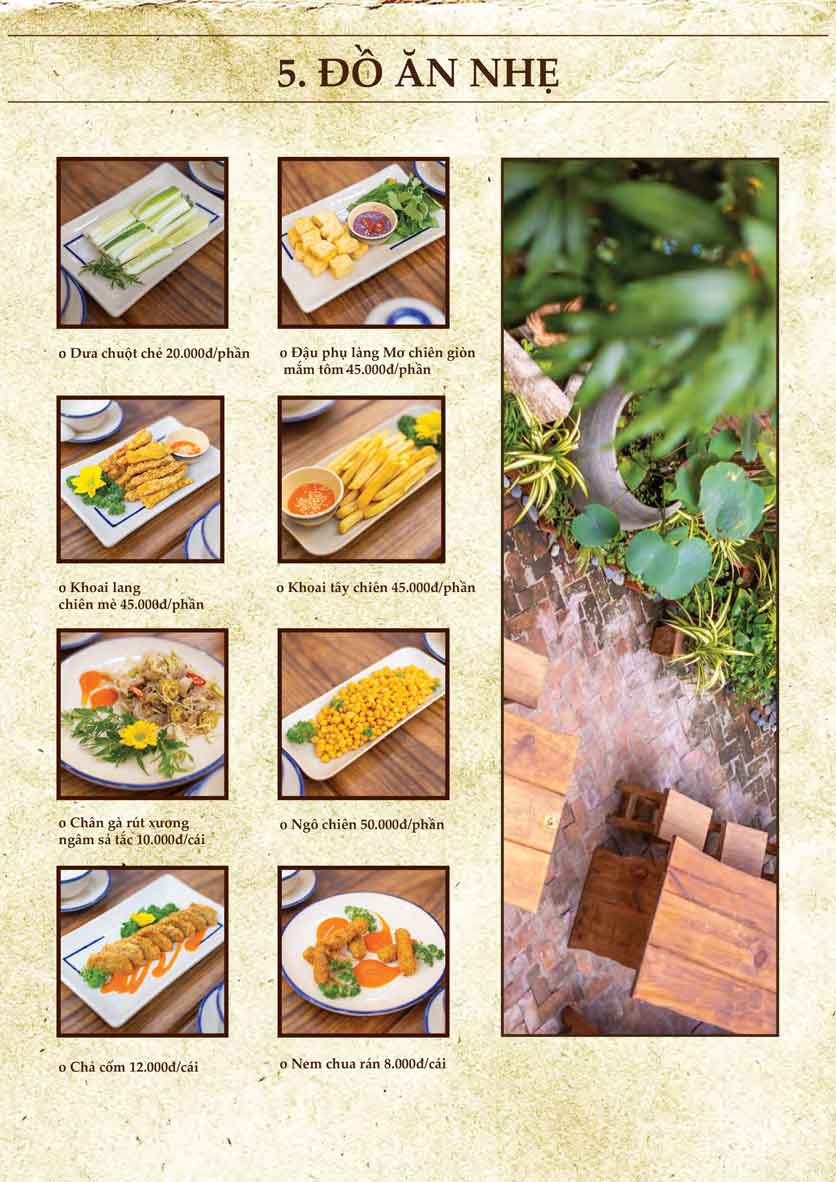 Menu Lẩu Hồi Đó - Võ Thị Sáu 7