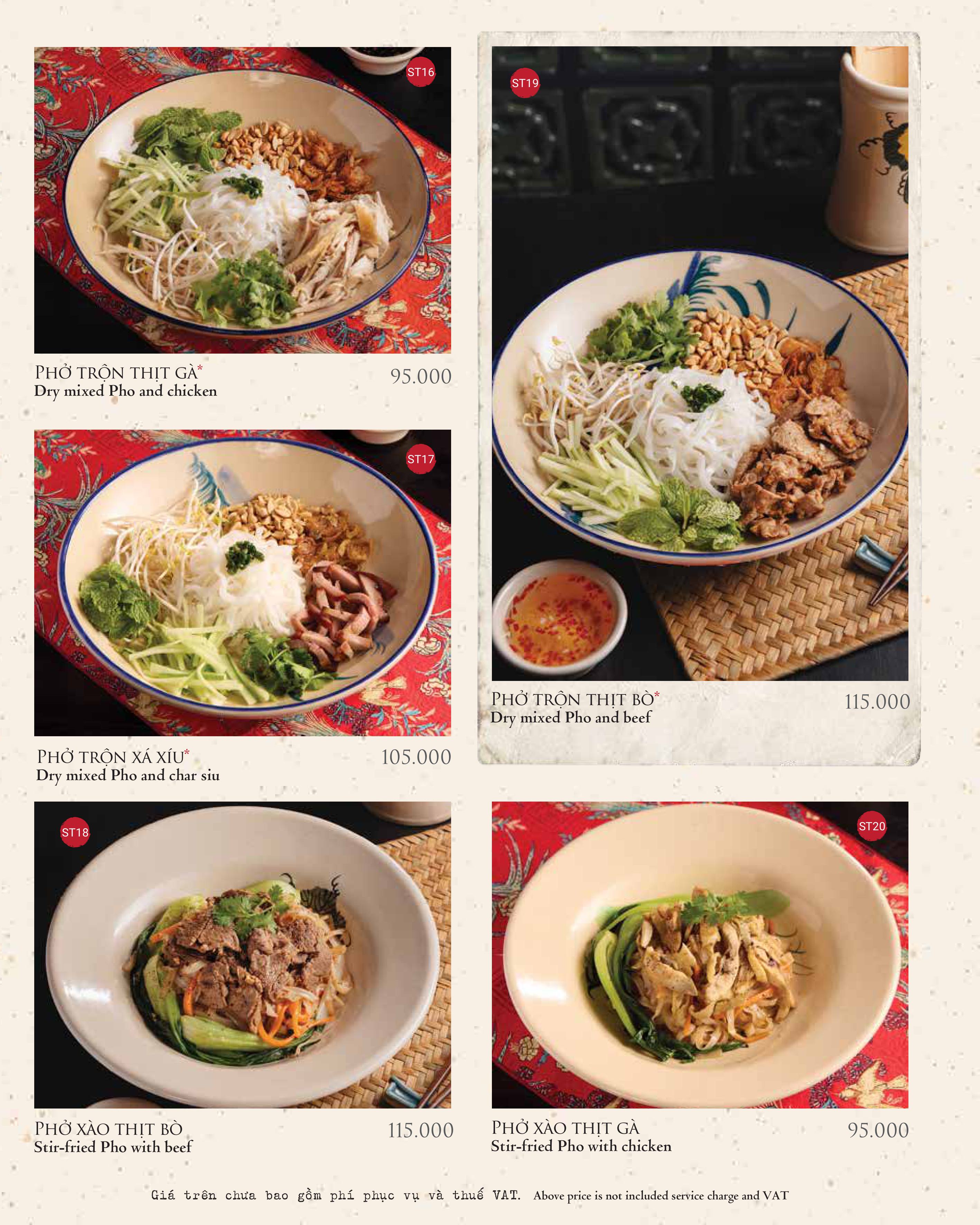 Menu Đông Dương - Trương Định 9