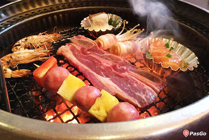 Bếp nướng than hoa không khói - Nhà hàng Đệ Nhất Nướng 104 Yết Kiêu